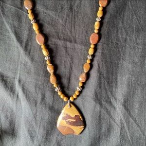 Handmade beaded necklace